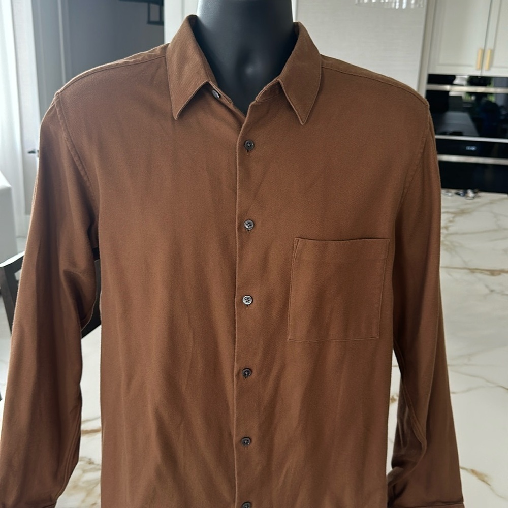 Theory cotton button down - Picture 2 of 8